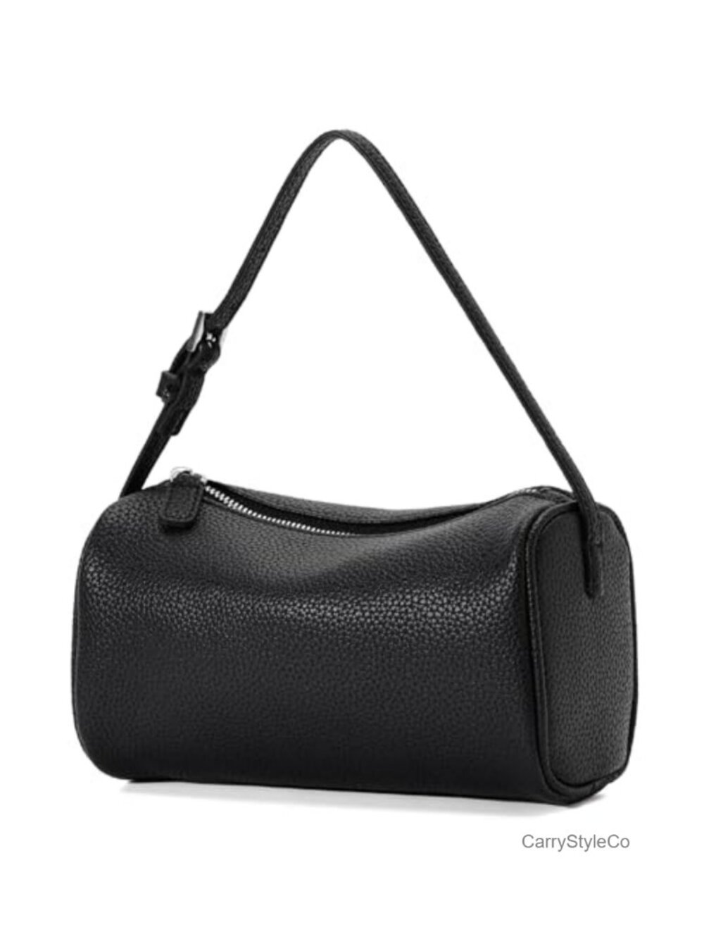 PU Leather Crossbody Purse for Women Trendy Small Barrel Hobo Shoulder Handbag